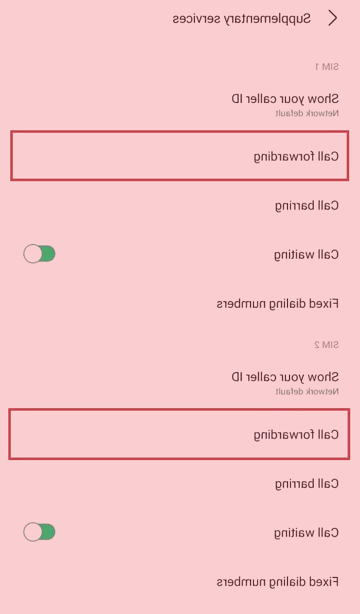 انتقال تماس اندروید