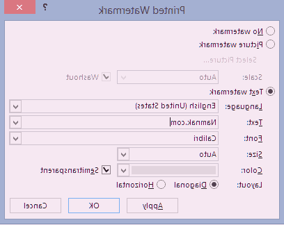 افزودن واترمارک ورد