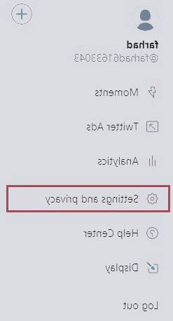 دیلیت اکانت توییتر