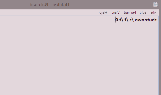 خاموش نشدن ویندوز