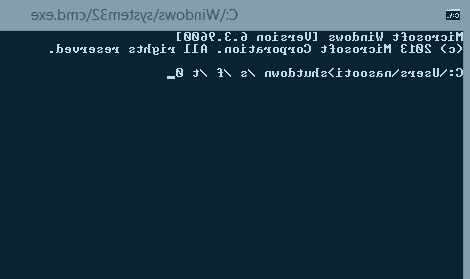 خاموش نشدن کامپیوتر