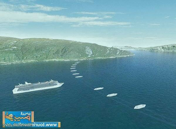 زیباترین تونل زیرآبی