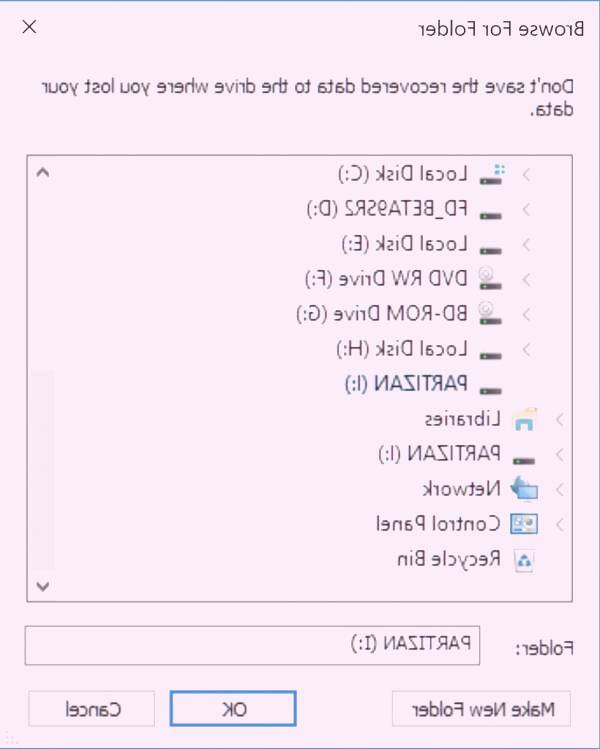 بازیابی اطلاعات پاک شده به سادگی و حرفه ای