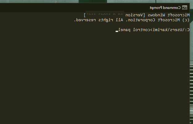 پنجره cmd ویندوز