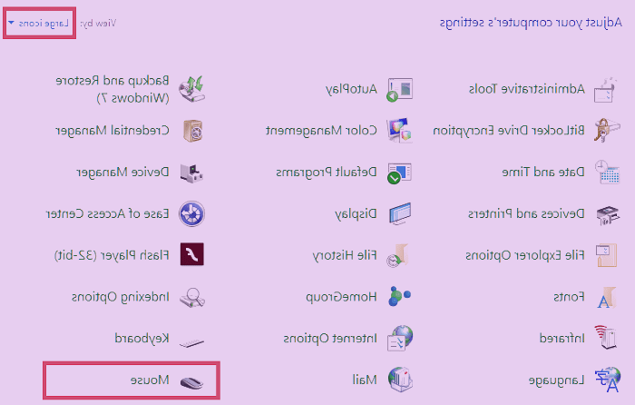 کنترل پنل ویندوز