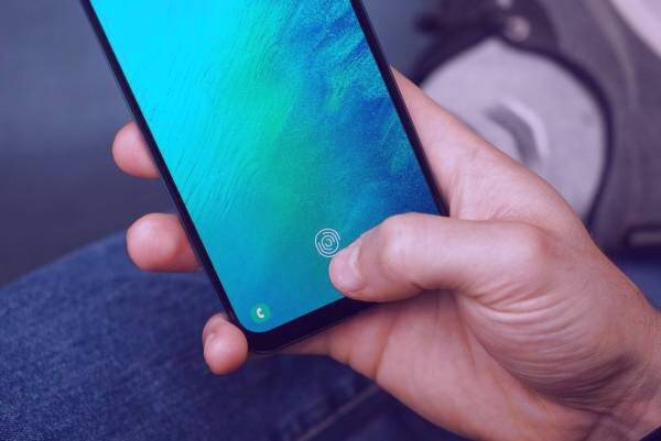 حسگر اثر انگشت زیر صفحه نمایش