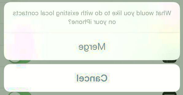 بکاپ مخاطبین