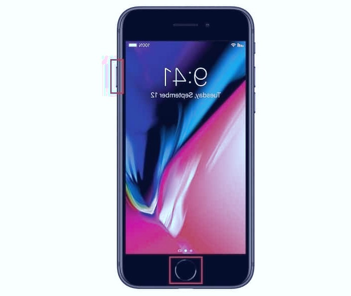 اسکرین شات آیفون