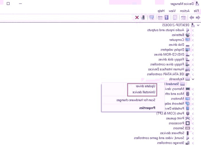 درایور کیبورد