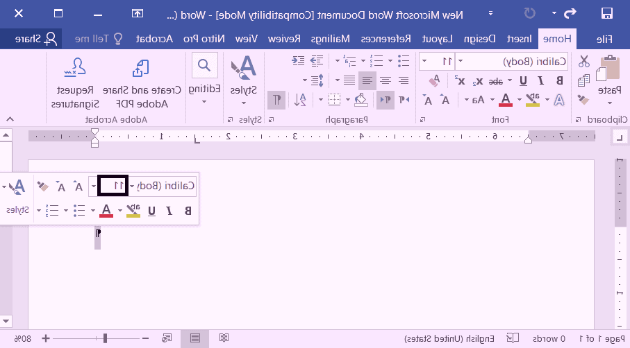 حذف صفحه خالی در ورد