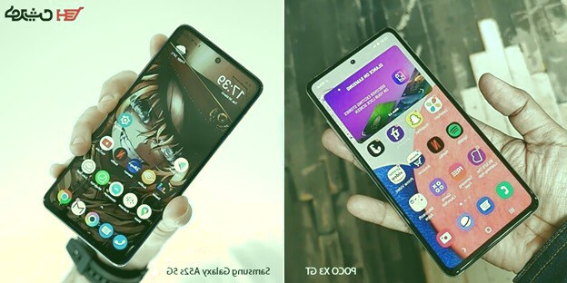 گلکسی A52S در مقابل پوکو X3GT: بررسی و مقایسه ویژگی‌ها