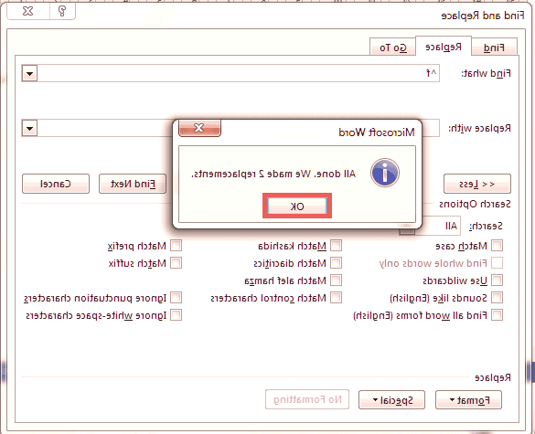 آموزش حذف پاورقی