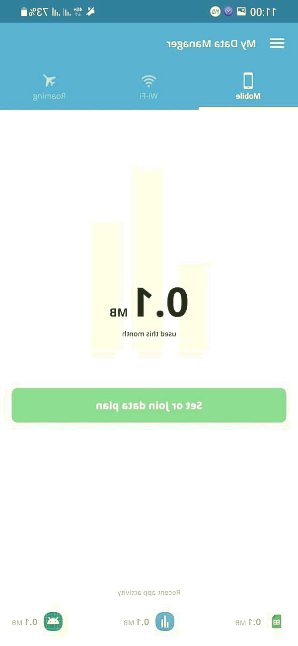 برنامه مصرف اینترنت