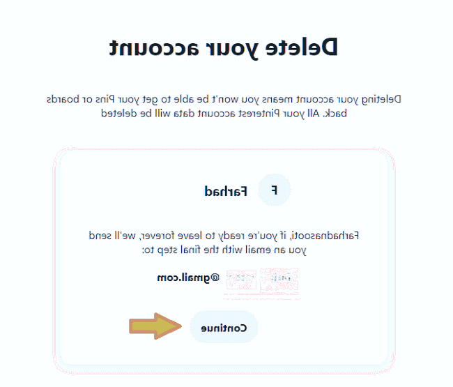 حساب پینترست