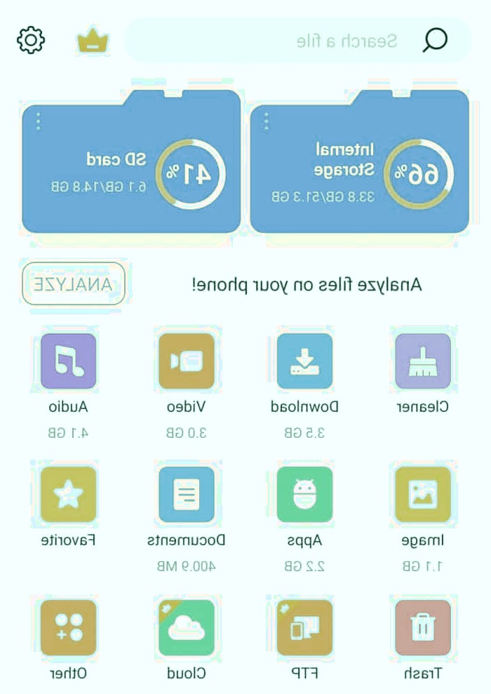 مدیریت فایل در اندروید