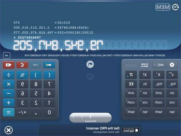 ماشین حساب ++ CALCULATOR HD ماشین حساب آیفون