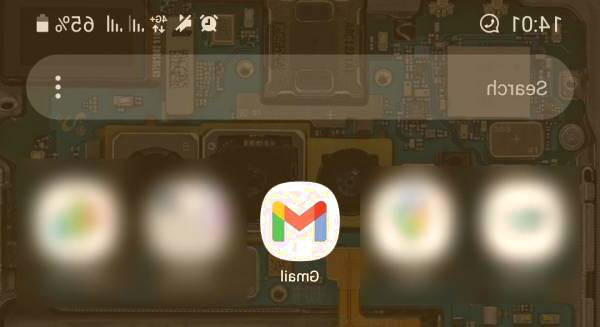 وارد برنامه gmail شوید تغییر زبان گوگل
