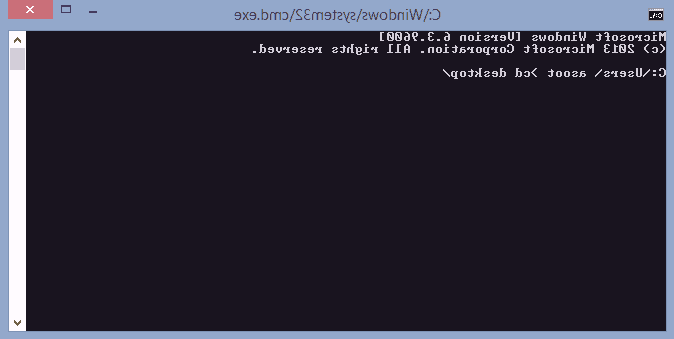 وارد cmd شوید پاک نشدن فایل