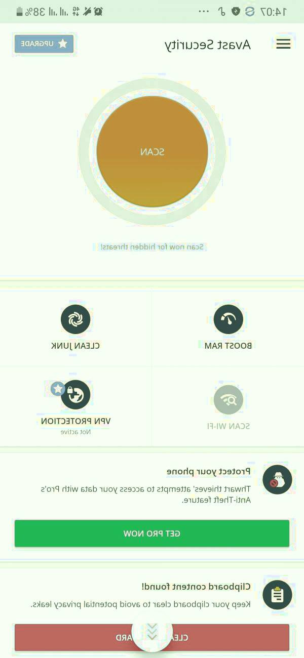 برنامه Avast Antivirus آنتی ویروس اندروید