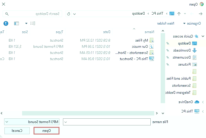 فایل مدنظر را انتخاب کنید انتخاب فایل