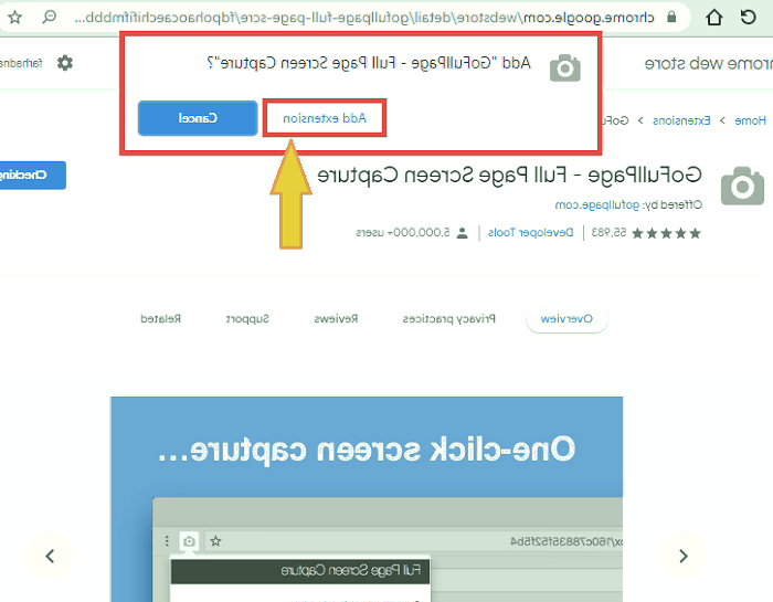 گزینه add extension را انتخاب کنید نصب افزونه