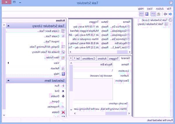 زمانبندی برای خالی کردن سطل آشغال ویندوز به طور خودکار سطل آشغال ویندوز