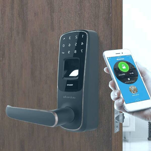 قفل در هوشمند در خانه هوشمند خانه هوشمند