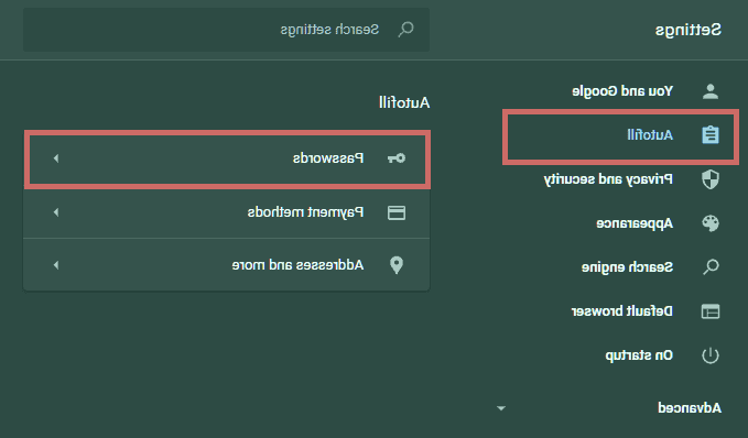 وارد پسوردهای ذخیره شده کروم شوید پسوردهای کروم