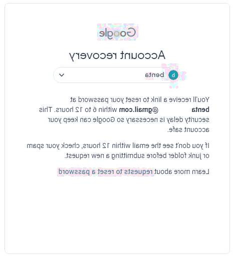 حساب جیمیل خود را چک کنید بازیابی جیمیل