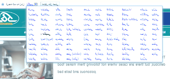 تغییر دادن زبان مقصد سایت زبان مقصد سایت