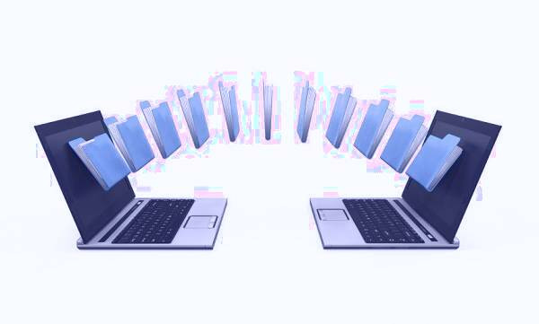 تبادل فایل بین کامپیوتر و کامپیوتر تبادل فایل