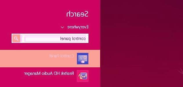 control pane را جستجو کنید انتقال فایل