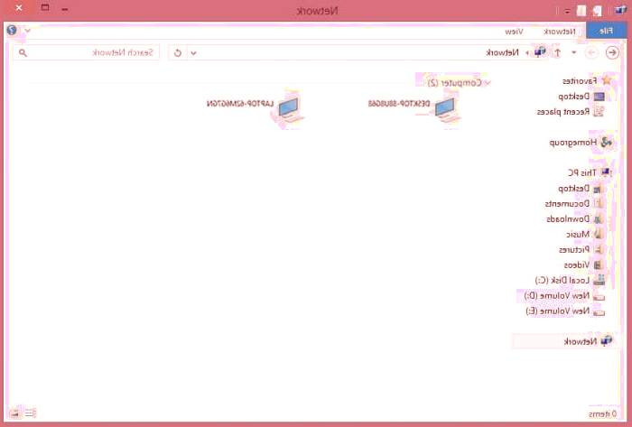 متصل شدن لپ تاپ به لپ تاپ انتقال فایل از pc به pc