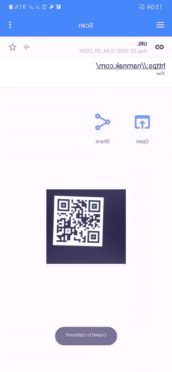 برنامه بارکد خوان و qr code scanner برنامه بارکد خوان