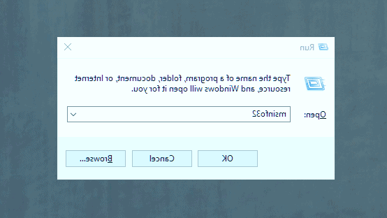 پنجره run ویندوز را اجرا کنید پنجره run ویندوز