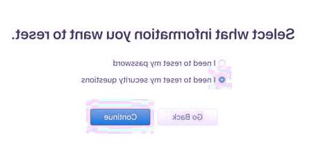 ریست کردن سوالات امنیتی اپل اپل آیدی