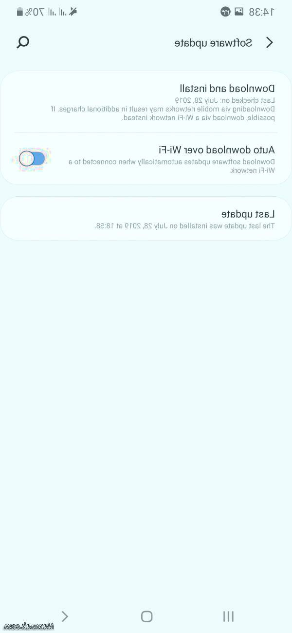 آپدیت کردن اندروید گوشی آپدیت کردن اندروید