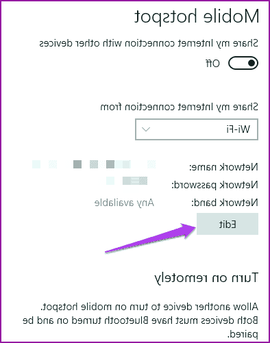 گزینه edit را انتخاب کنید وصل نشدن اینترنت لپ تاپ
