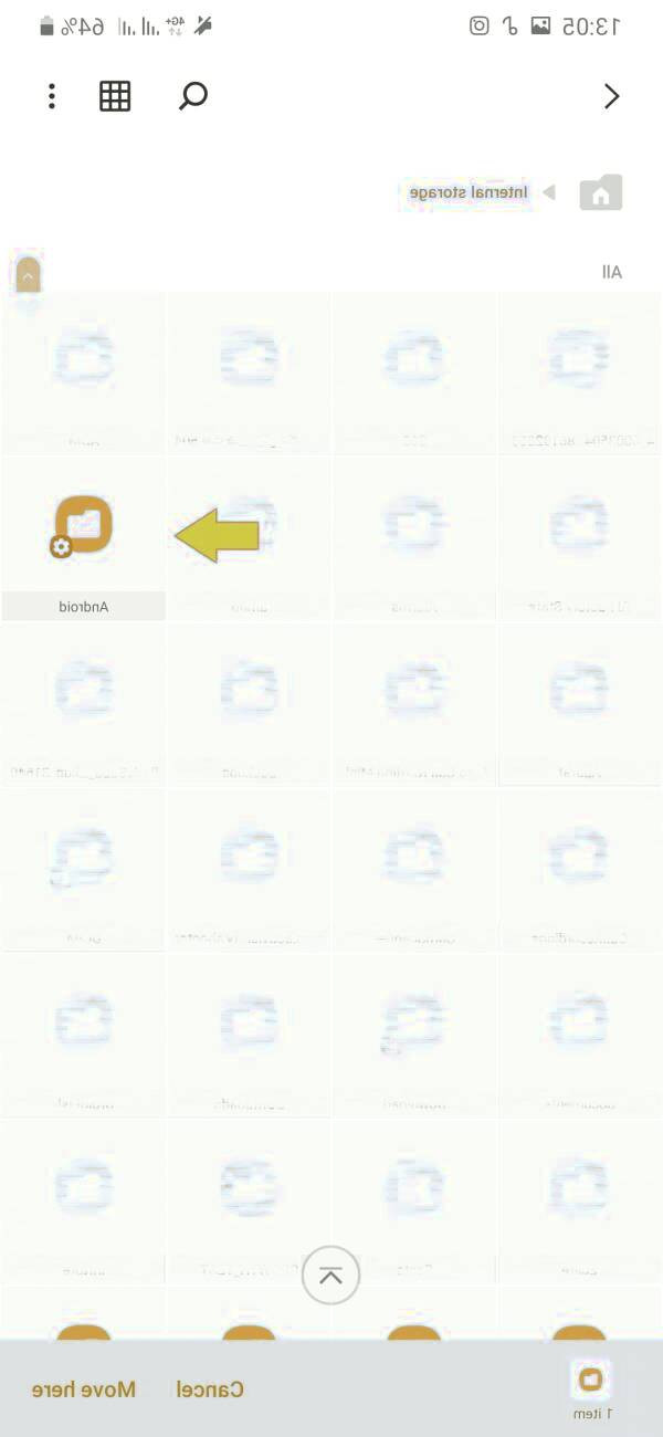 وارد پوشه android شوید نصب بازی دیتا دار
