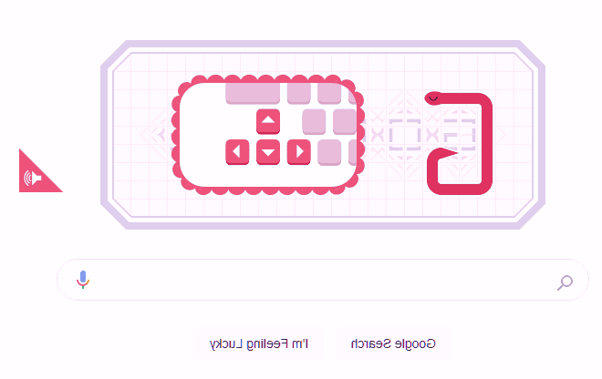 بازی مار گوگل