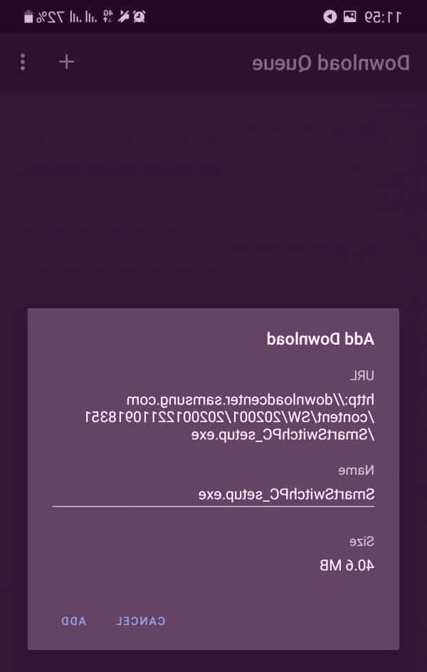 مدیریت دانلودها