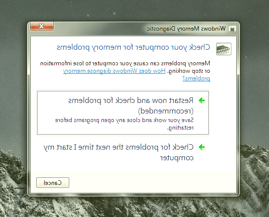 بررسی ram ویندوز