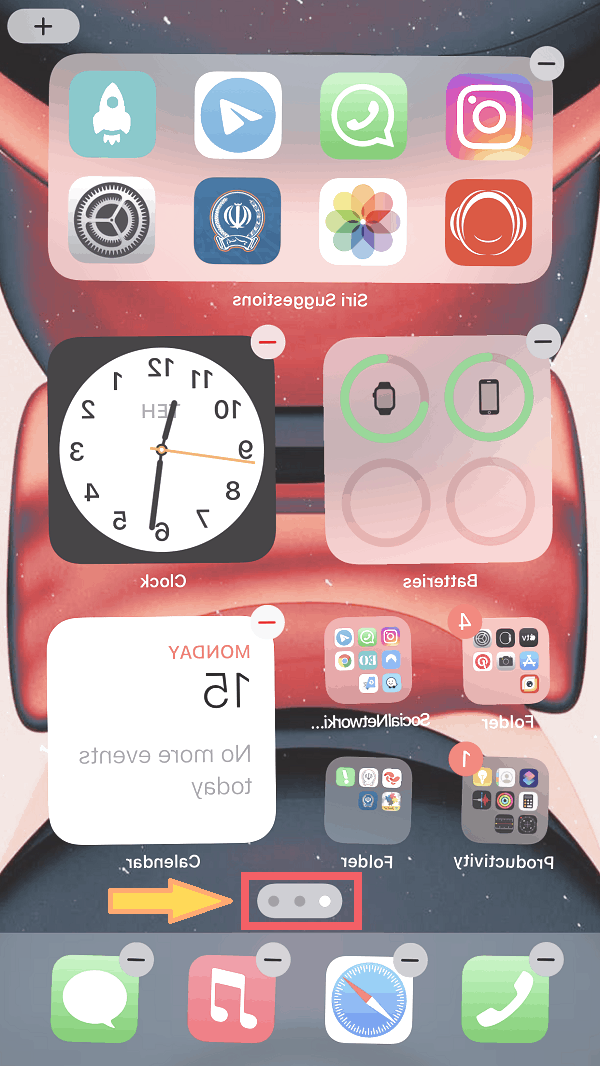 کار نکردن app library