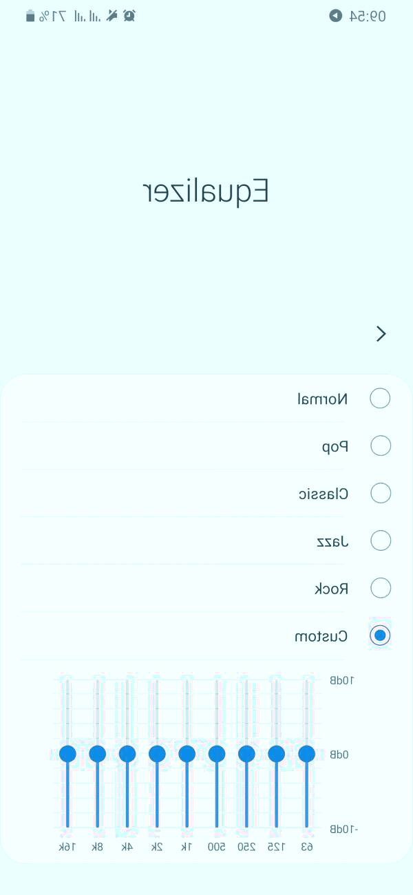 تنظیمات صدای گوشی