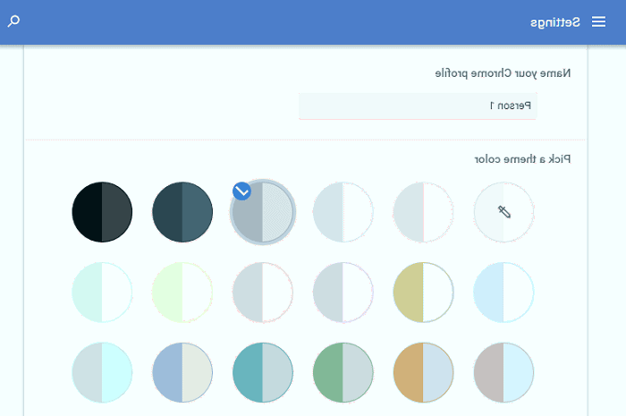 تغییر رنگ کروم