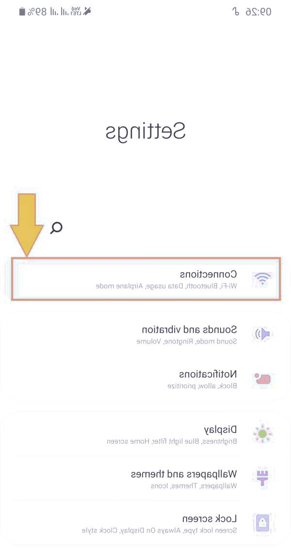 تنظیمات اندروید