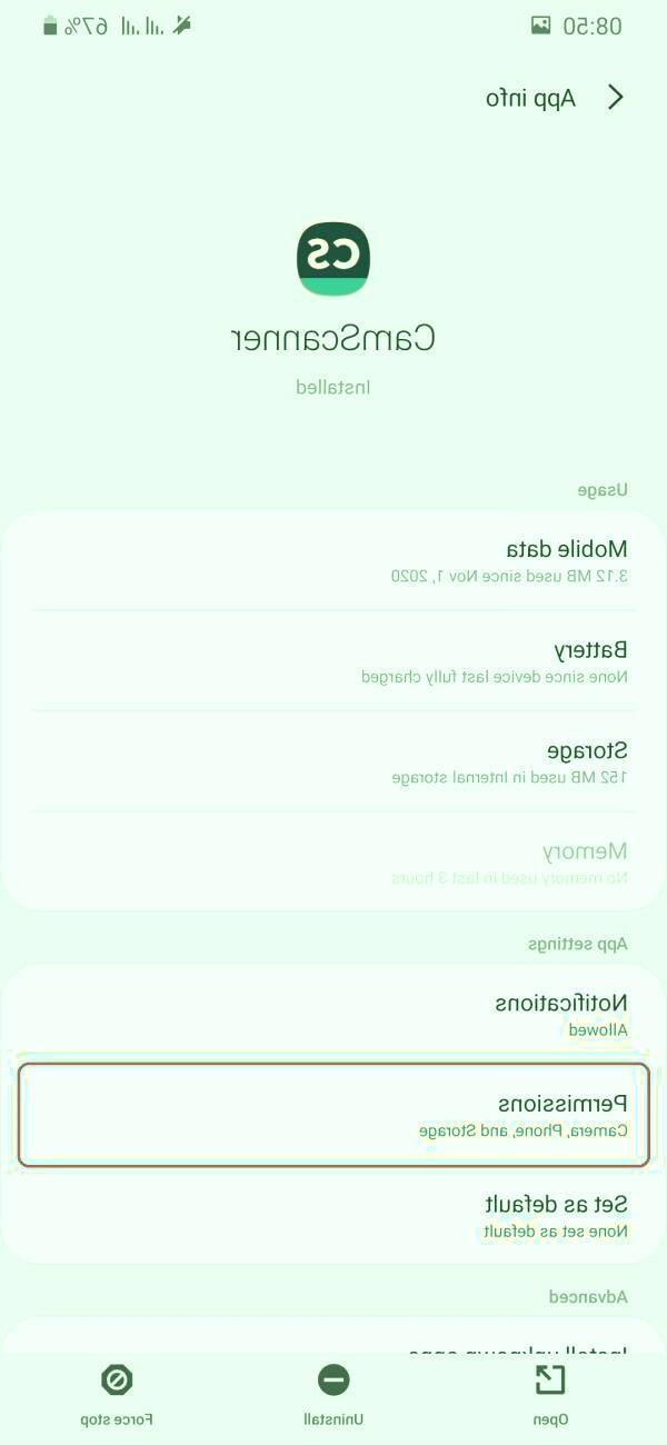 دسترسی برنامه ها