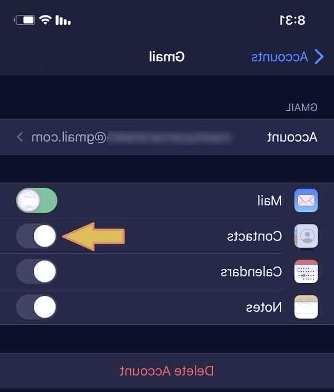 مخاطبان آیفون