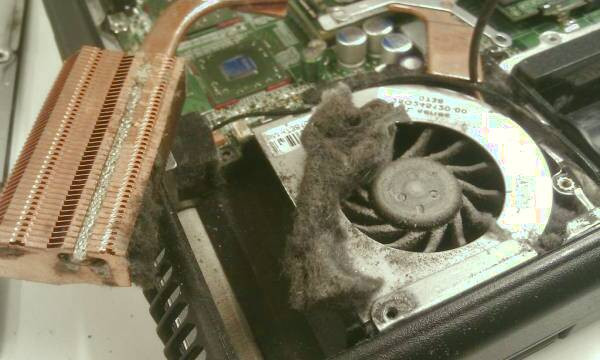 دمای لپ تاپ