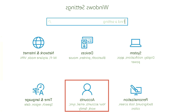 تغییر رمز ویندوز 10